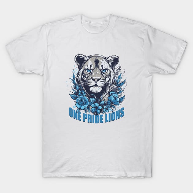 Detroit Lions T-Shirt by Hoperative